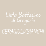 Battesimo Gregorio