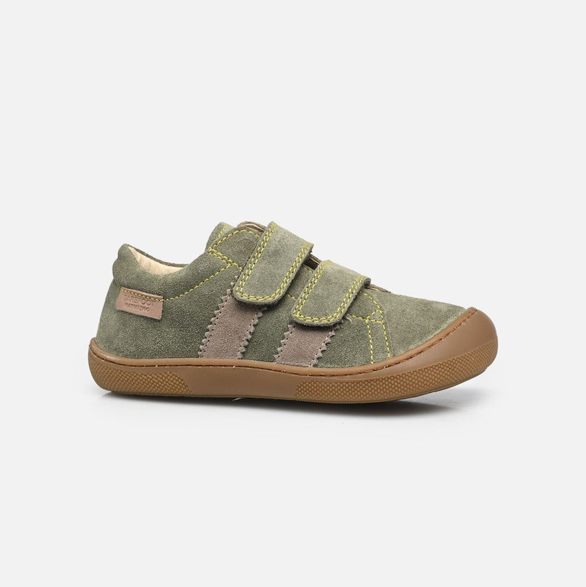 BAREFOOT BISY SUEDE - NATURINO - OLIVE