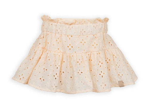 Gonna in pizzo sangallo - rosa - tg. 6 mesi