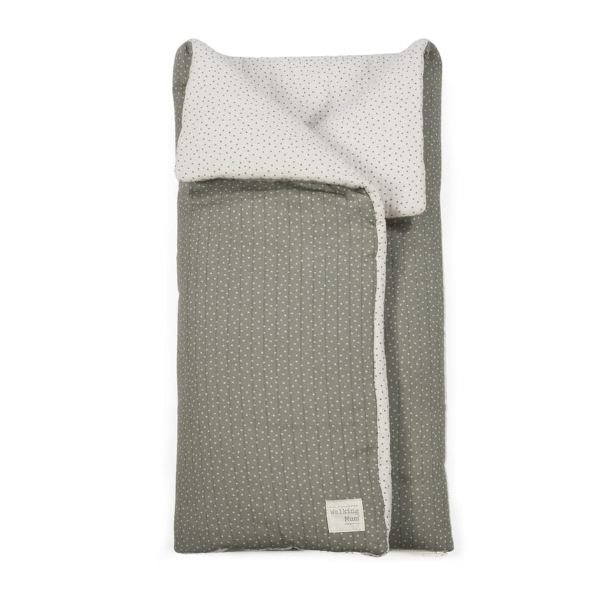 Copertina avvolgente Pois verde