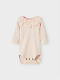 Body con colletto - Silver peony