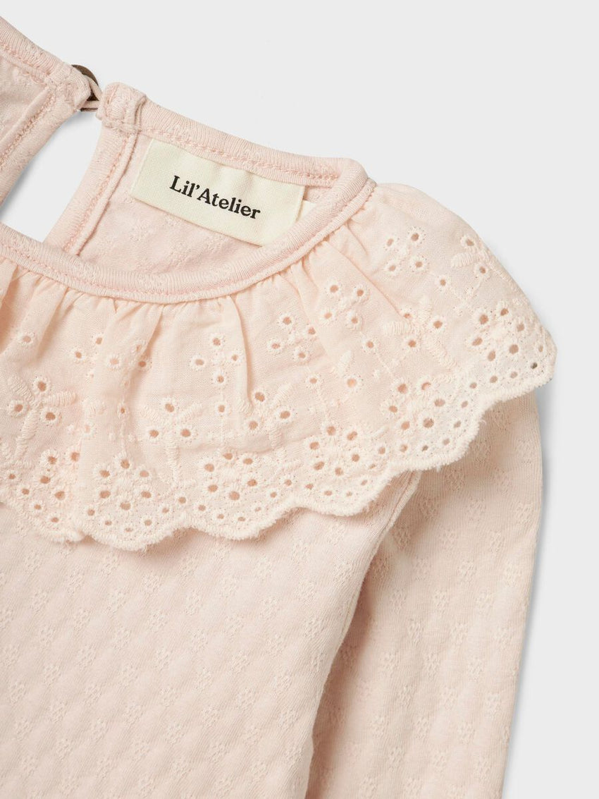 Maglia maniche lunga - Silver peony