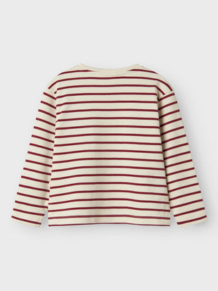 Maglia girocollo righe