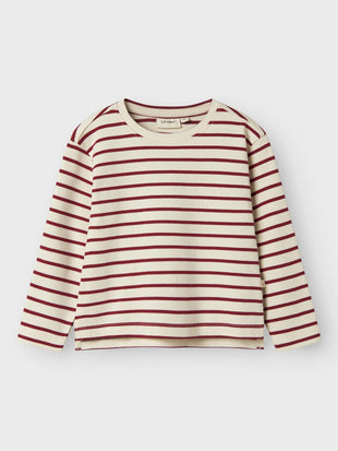 Maglia girocollo righe