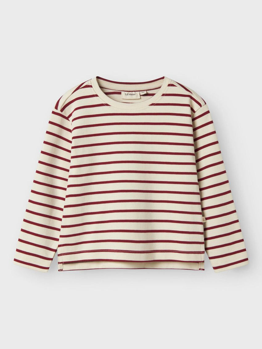 Maglia girocollo righe