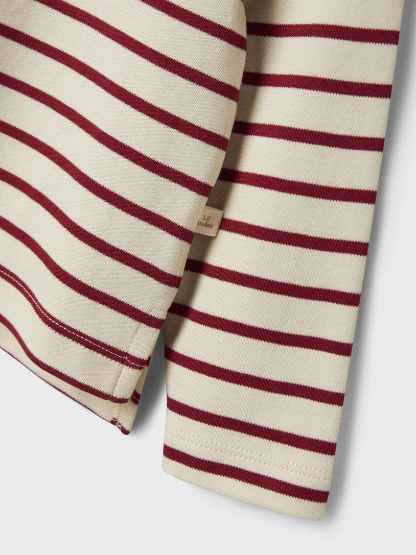 Maglia girocollo righe