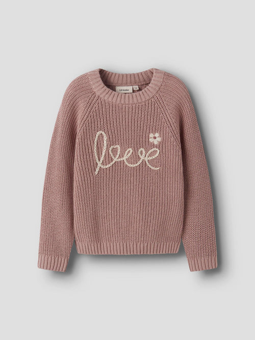 Nmfemlen emb knit lil