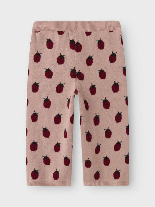 Nmflulio wide knit ancle pant lil