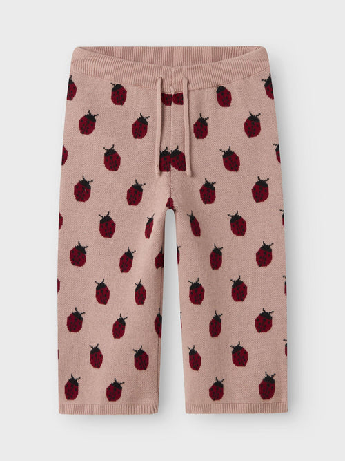 Nmflulio wide knit ancle pant lil