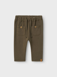 Pantalone morbido - Verde oliva