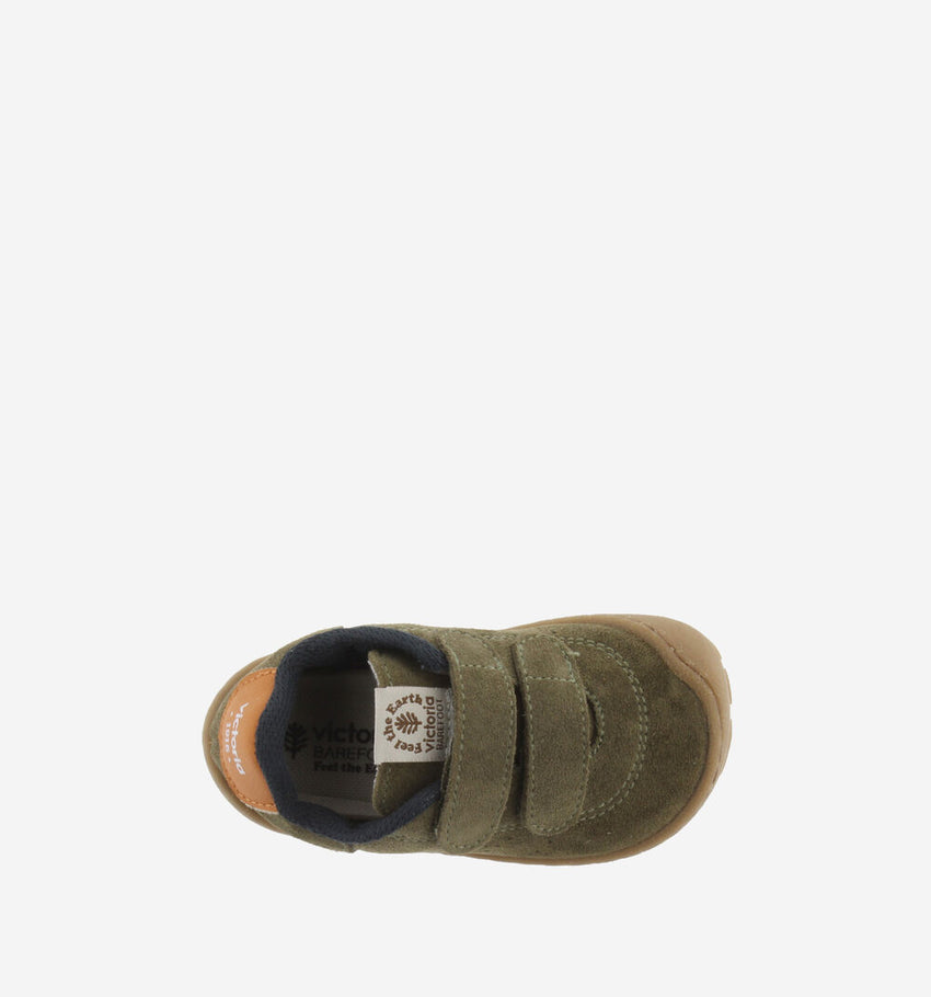 BOSCO BAREFOOT STRISCE CAMOSCIO - KAKI