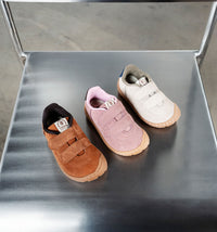 BOSCO BAREFOOT STRISCE CAMOSCIO - MALVA