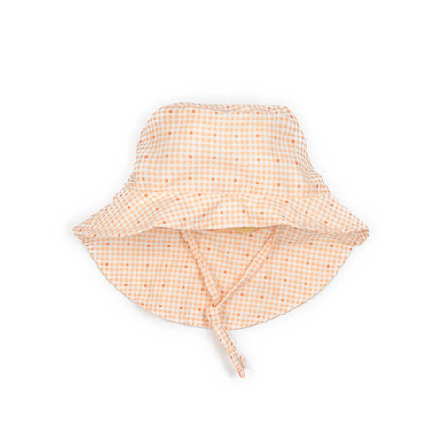 Cappellino da mare UV50 - Peachy square - tg. 1/2 anni