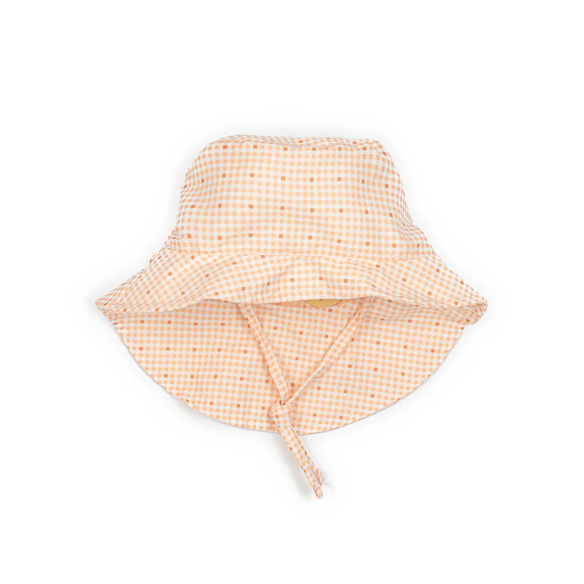 Cappellino da mare UV50 - Peachy square - tg. 1/2 anni
