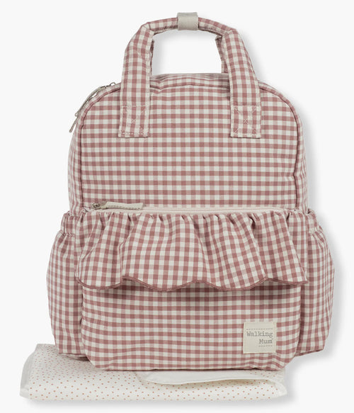 Zaino per cambio/passeggino Pralinè - Vichy moka