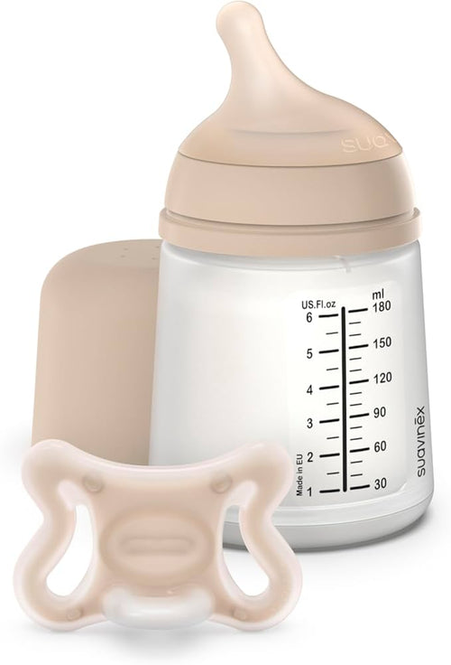 Set succhietto mini + biberon anticolica A