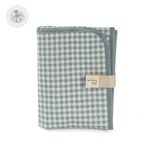 Fasciatoio da viaggio Vichy Green