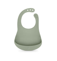 Bavaglino in silicone verde