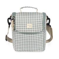 Borsa termica - I love vichy verde