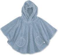Poncho in spugna per bagnetto - Blu