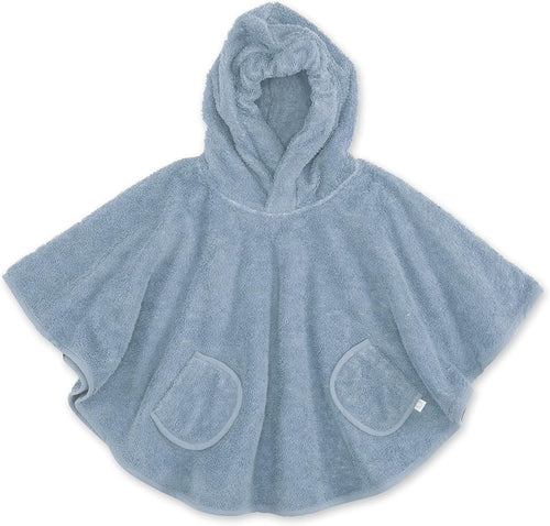 Poncho in spugna per bagnetto - Blu