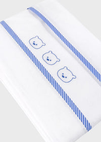 Set culla orsetti ricamati - C63404 - Cielo