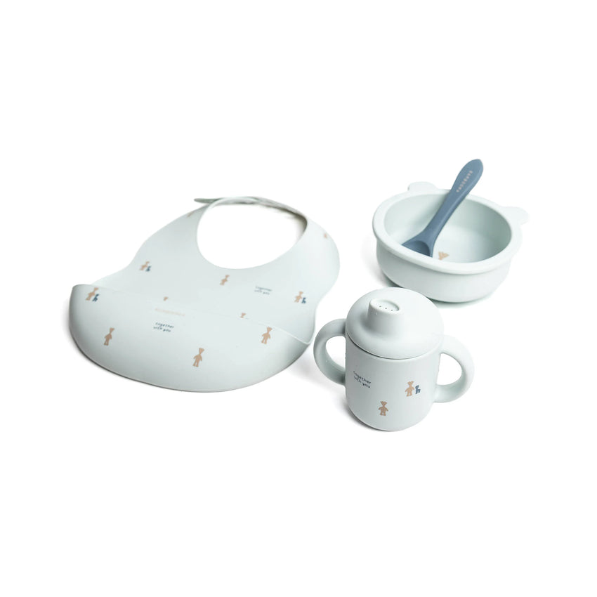 First meal set - Fawn Acqua