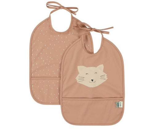 Set 2 bavaglini pappa - Mr Cat