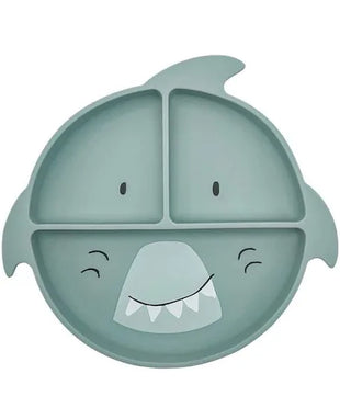 Piatto in silicone con divisori - Squaletto