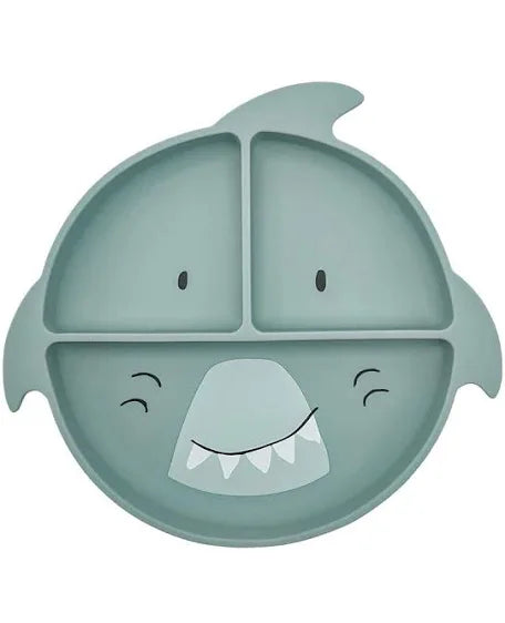 Piatto in silicone con divisori - Squaletto