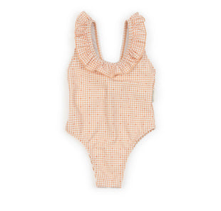 Costume intero - Peachy square - tg. 18/24 mesi