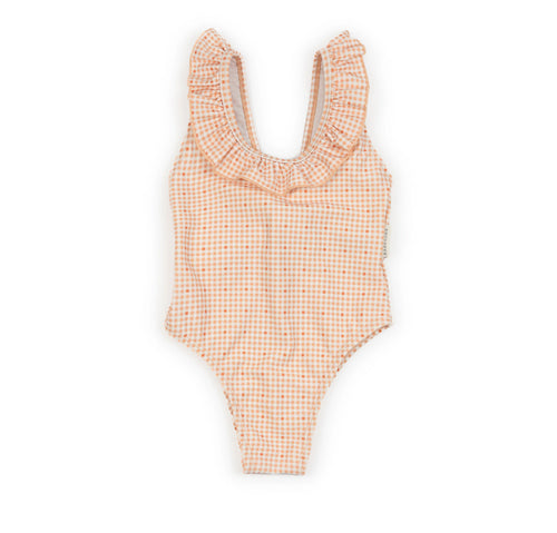 Costume intero - Peachy square - tg. 18/24 mesi