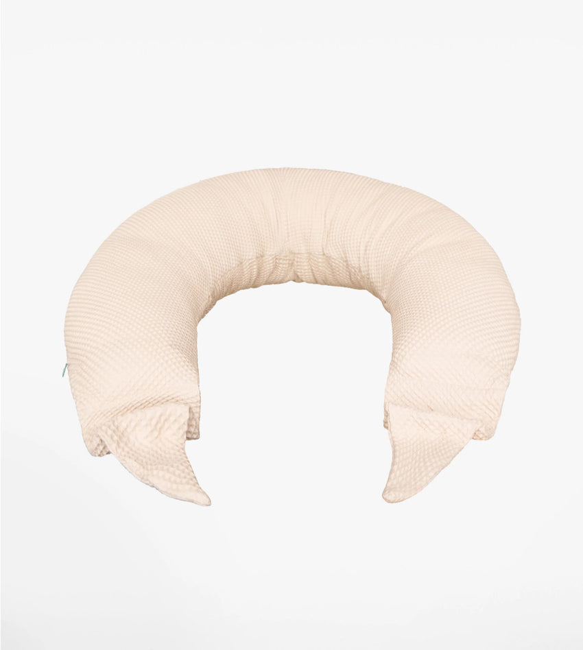 Hugs Bamboo - cuscino gravidanza e allattamento - beige