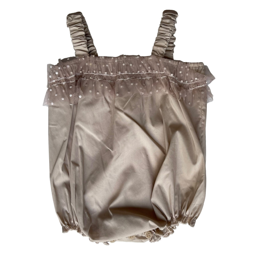 Pagliaccetto rouches - 9 mesi
