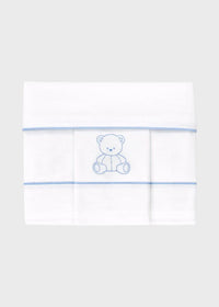 Set lenzuola culla - Orsetto - C63404 - Cielo