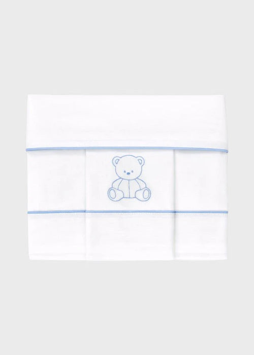 Set lenzuola culla - Orsetto - C63404 - Cielo