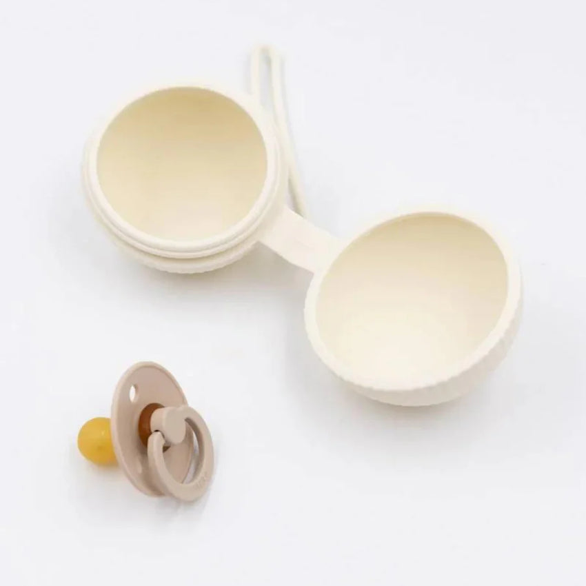 Portaciuccio in silicone - avorio