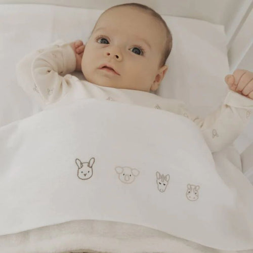 Lenzuola Culla Animal Friends - Set lenzuola + angoli