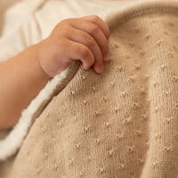Copertina morbida Tricot da culla 70x100cm