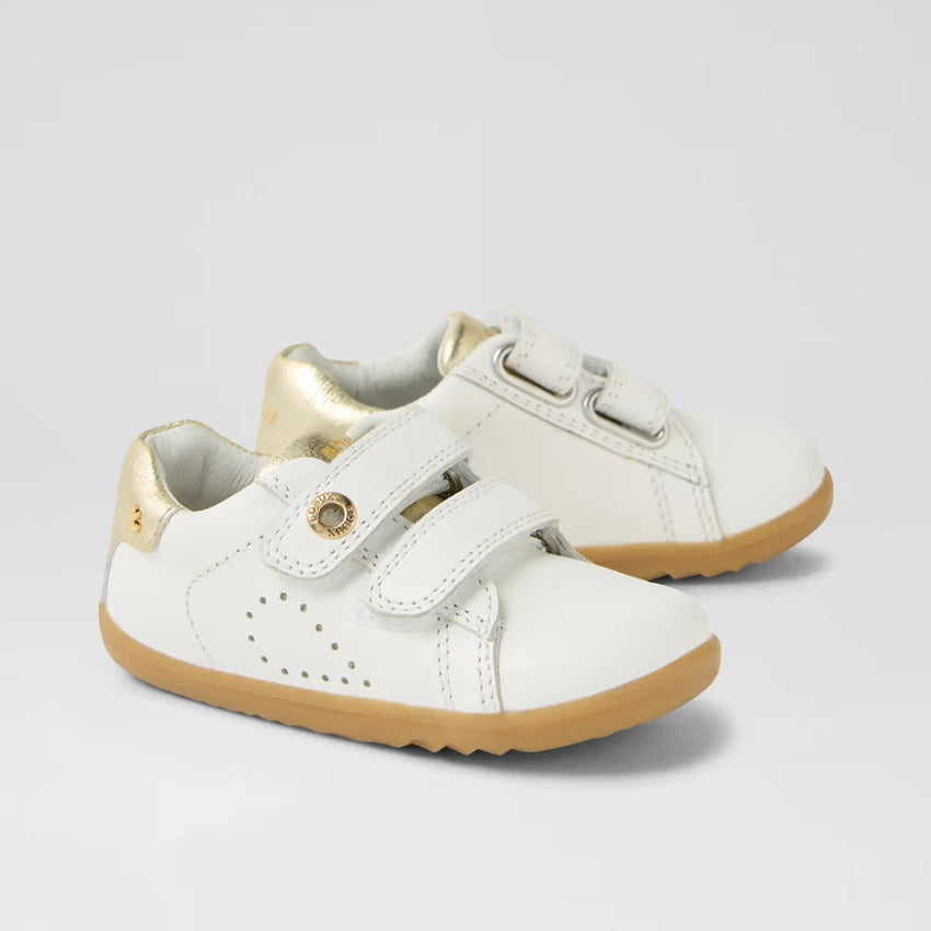 STEP UP MAVERICK - BOBUX - WHITE/GOLD