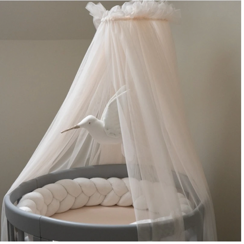 Baldacchino in tulle per lettino (supporto incluso)