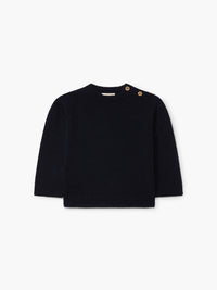 Maglione girocollo - blu navy - tg. 24 mesi