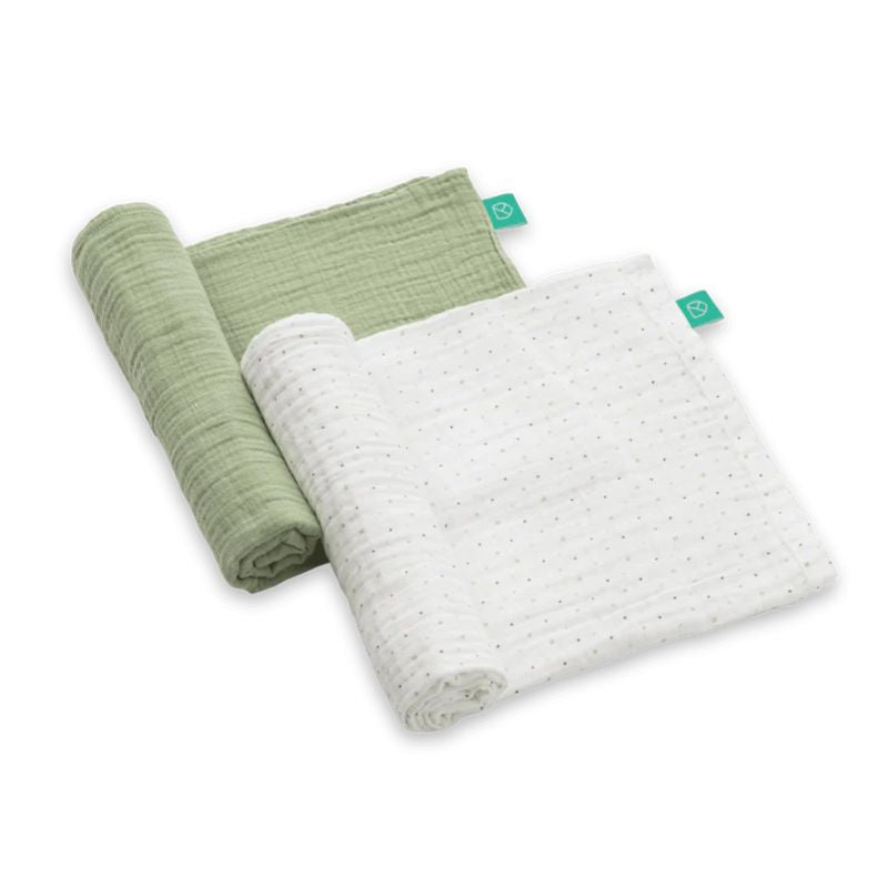 Set coppia 2 mussole -70x80cm