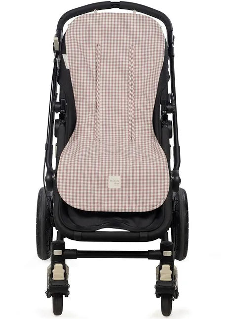 Materassino per passeggino - Pralinè Vichy moka
