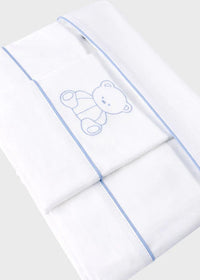 Set lenzuola culla - Orsetto - C63404 - Cielo