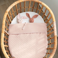 Copertina culla 75x100cm - Rose - Quilted