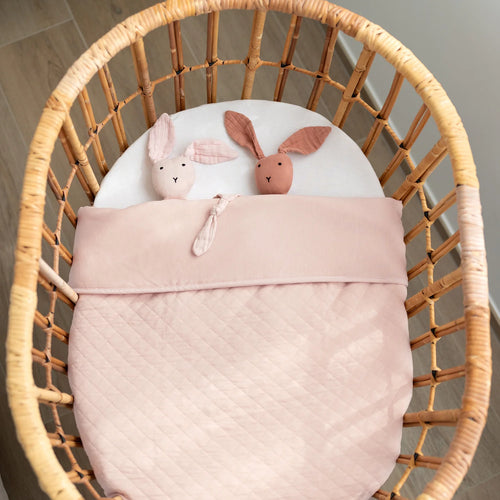 Copertina culla 75x100cm - Rose - Quilted