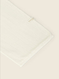 Copertina culla in cotone leggero traforata