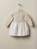 Abito in maglia con maniche lunghe - gonna tulle