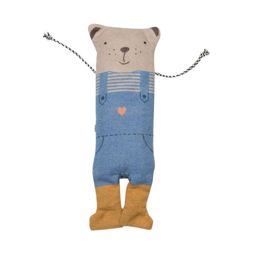 Pupazzo con interno copertina per culla - Orsetto